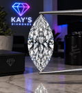 2.98ct Marquise Lab-Grown Diamond